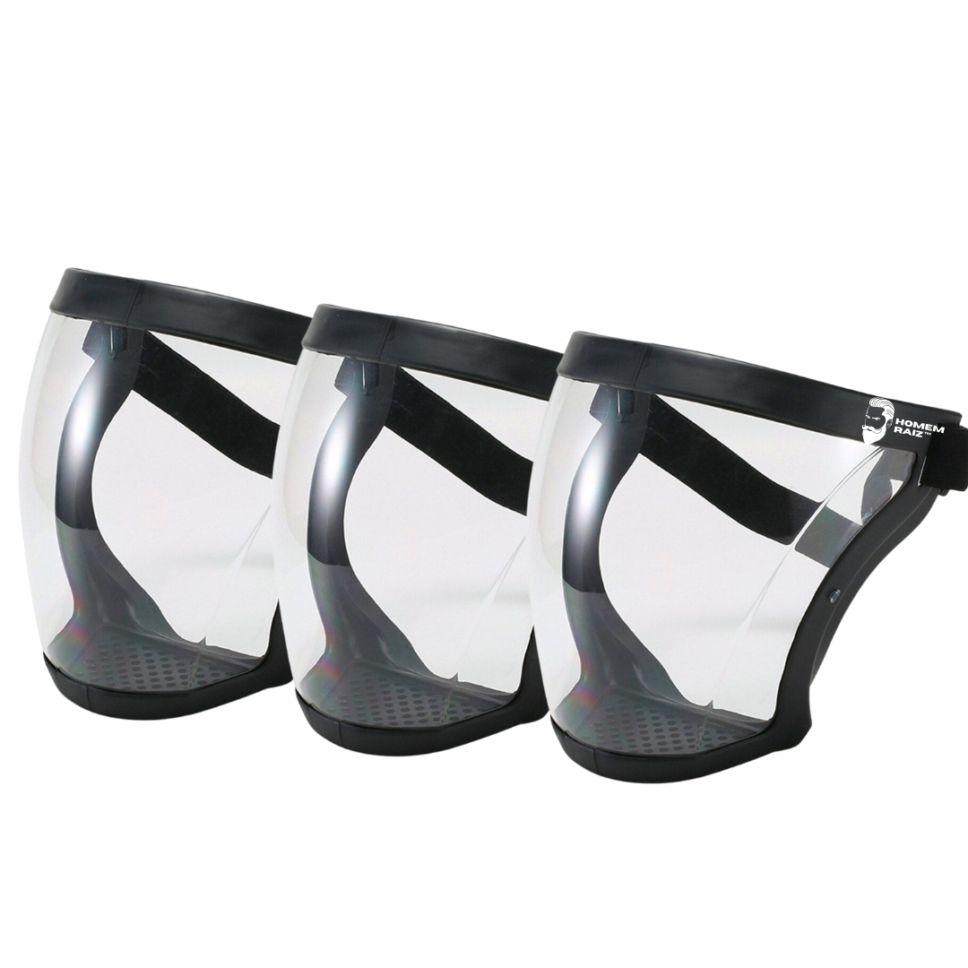 Máscara de Proteção Facial Homem Raiz™ com Filtros PM2.5 Grátis