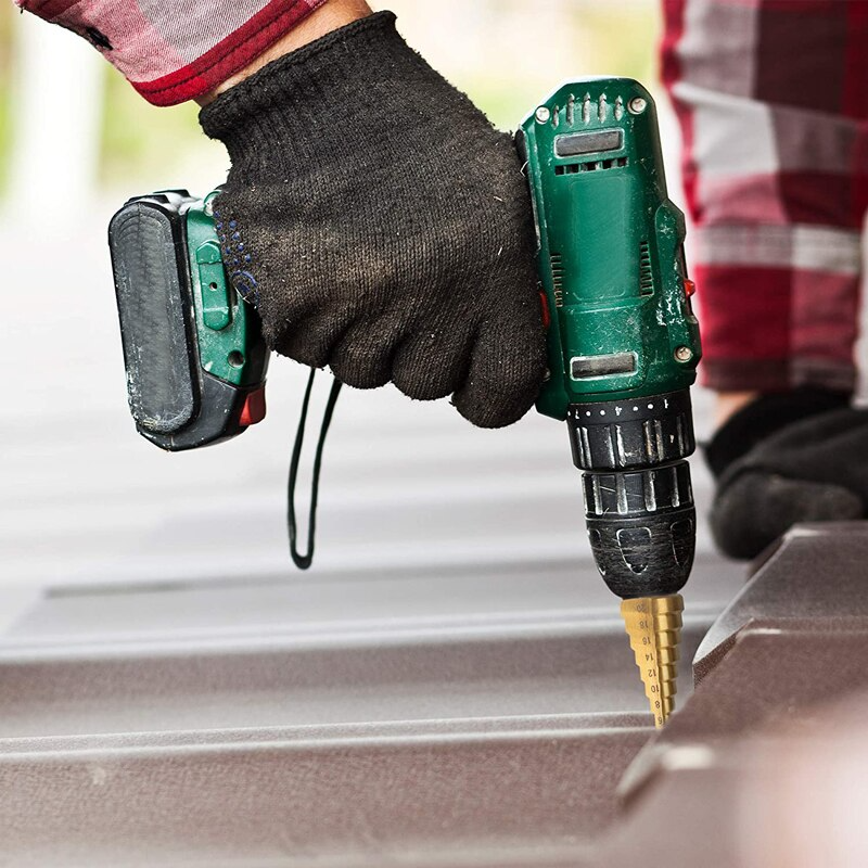 Homem Raiz™ Cyclone - Kit 3 Brocas Escalonadas + Brinde