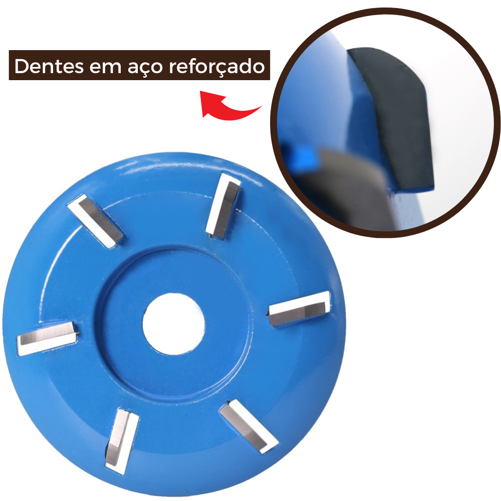 Homem Raiz™ CutPro - Disco profissional para desbaste em madeira