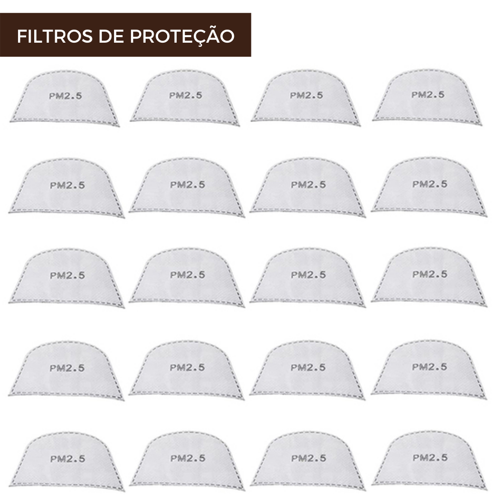 Filtros de Proteção - Homem Raiz™ FaceShield