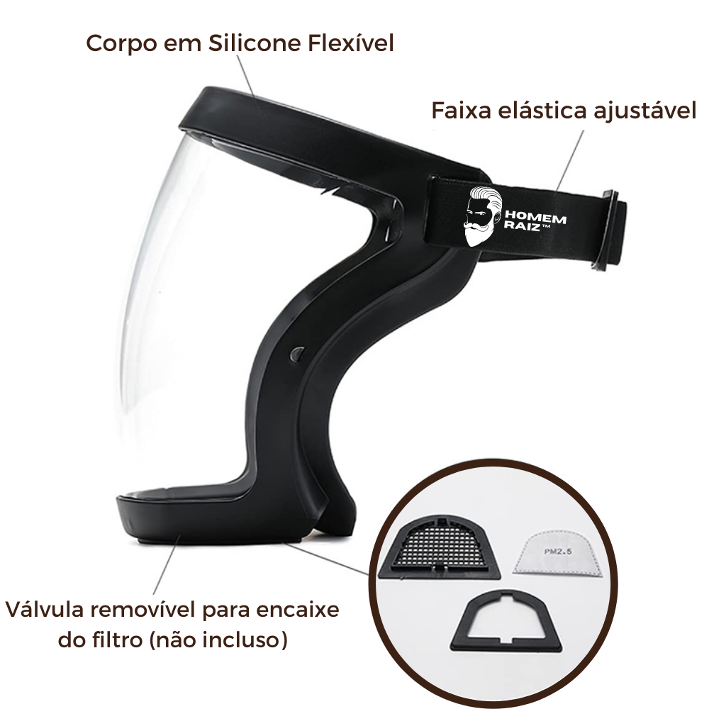 Protetor Facial Homem Raiz™ FaceShield