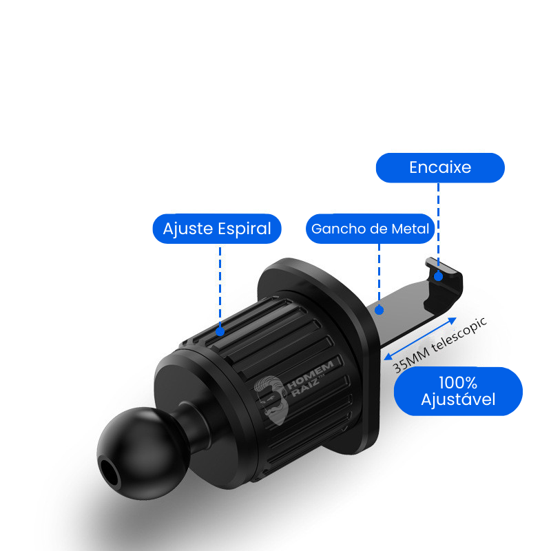 (COMPRE 1 LEVE 2) Suporte Automotivo Homem Raiz™