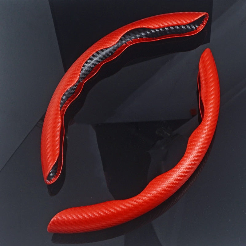 Homem Raiz™ UltraCarbon - Capa Antiderrapante de Volante Universal