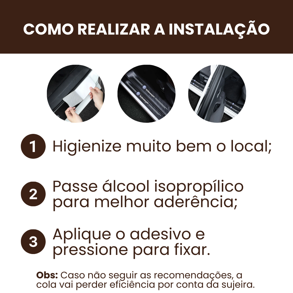 (OFERTA ESPECIAL) Kit 4 Protetores de Soleira Homem Raiz™ + BRINDE